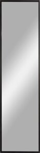 Зеркало декоративное Milo, прямоугольник, 30x120 см, цвет чёрный