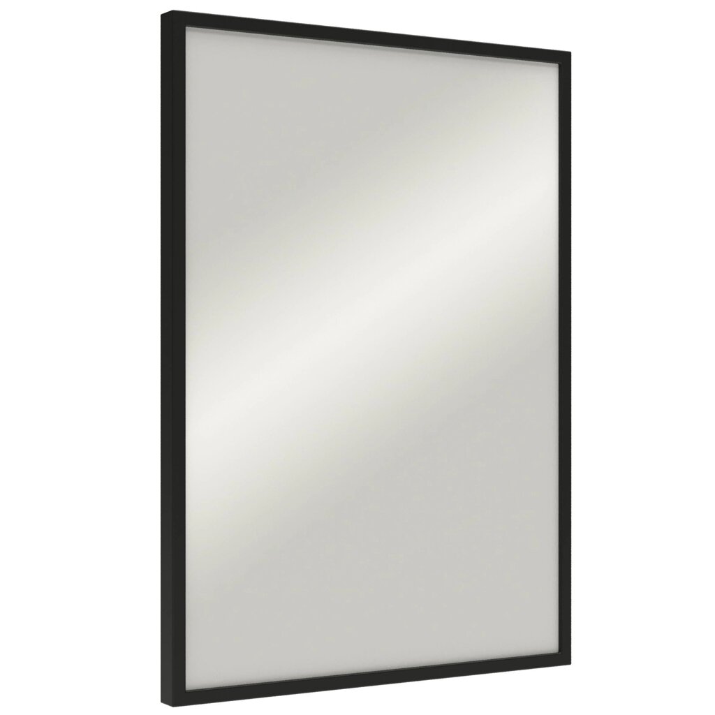Зеркало декоративное Вега прямоугольник 50x70 см цвет черный от компании ИП Фомичев - фото 1