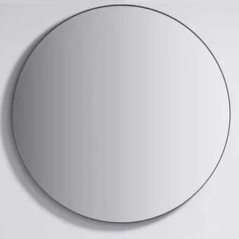 Зеркало для ванной комнаты AQWELLA Fargo 80 черный RM0208BLK от компании ИП Фомичев - фото 1