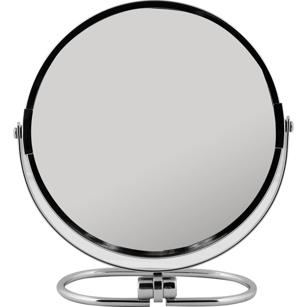 Зеркало косметическое настольное с увеличением 17 см от компании ИП Фомичев - фото 1