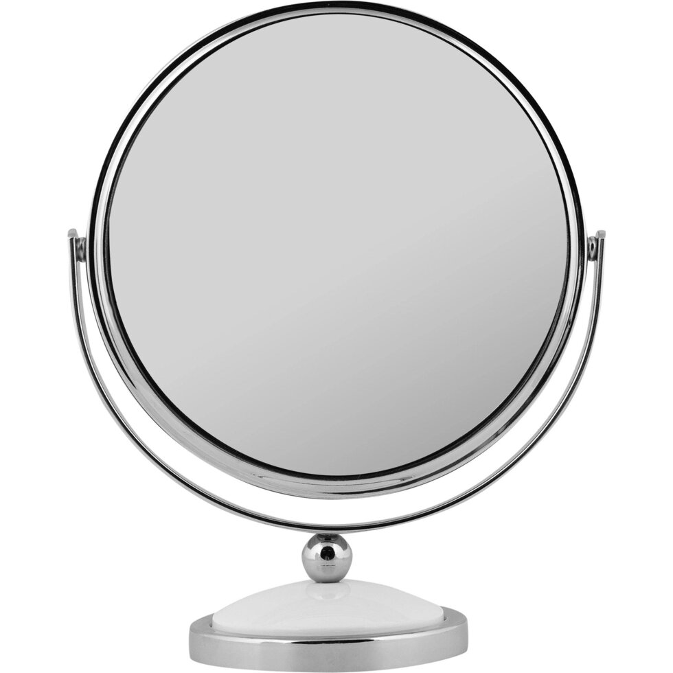 Зеркало косметическое настольное увеличительное 15 см от компании ИП Фомичев - фото 1