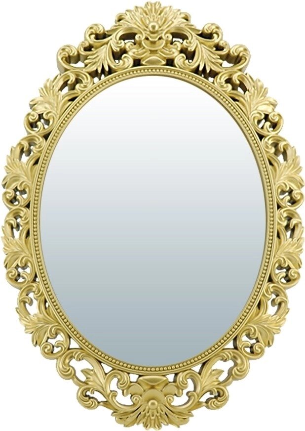 Зеркало QWERTY декоративное Версаль золото 86*59 см D-44 см 74051 от компании ИП Фомичев - фото 1