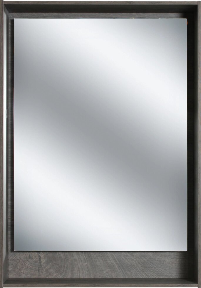 Зеркало с подсветкой «Мокка» 60 см, цвет дуб серый от компании ИП Фомичев - фото 1