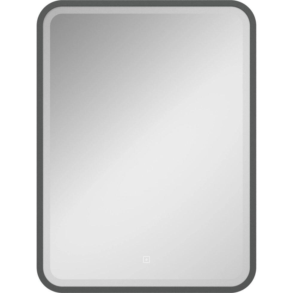Зеркало с подсветкой Simple Gray LED 60x80 см от компании ИП Фомичев - фото 1