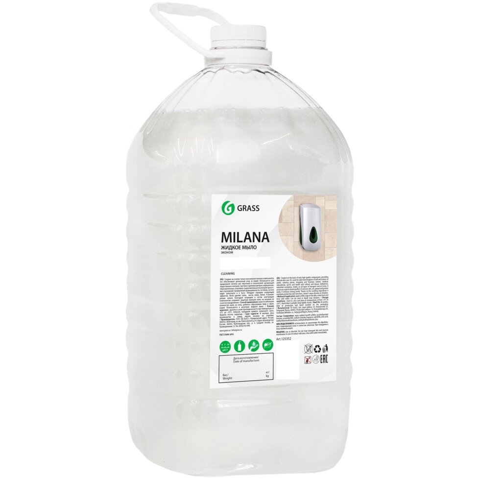 Жидкое мыло Grass Milana эконом 5 кг от компании ИП Фомичев - фото 1