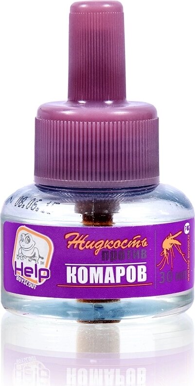 Жидкость Help от комаров инсектицидная 30 ночей от компании ИП Фомичев - фото 1