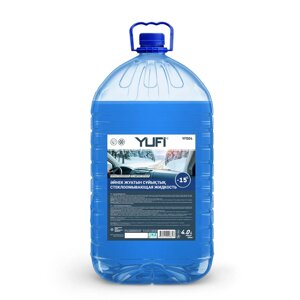 Жидкость стеклоомывающая YUFI ЗИМА -15C, 4л