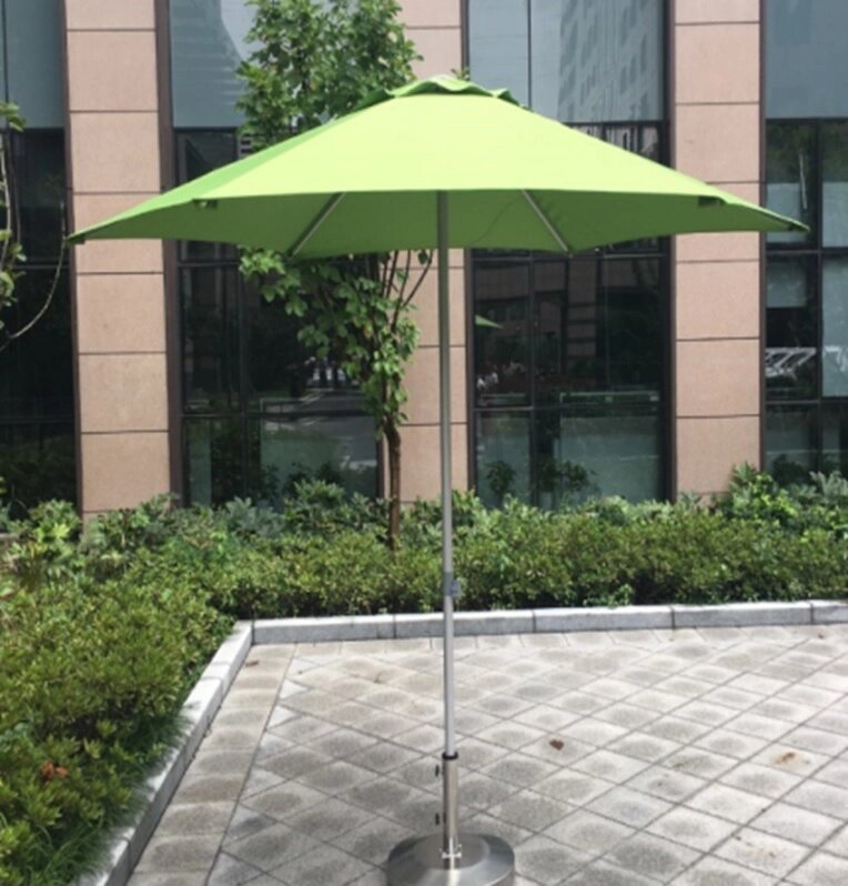 Зонт дачный легкораскрываемый 2.7 м зелёный от компании ИП Фомичев - фото 1