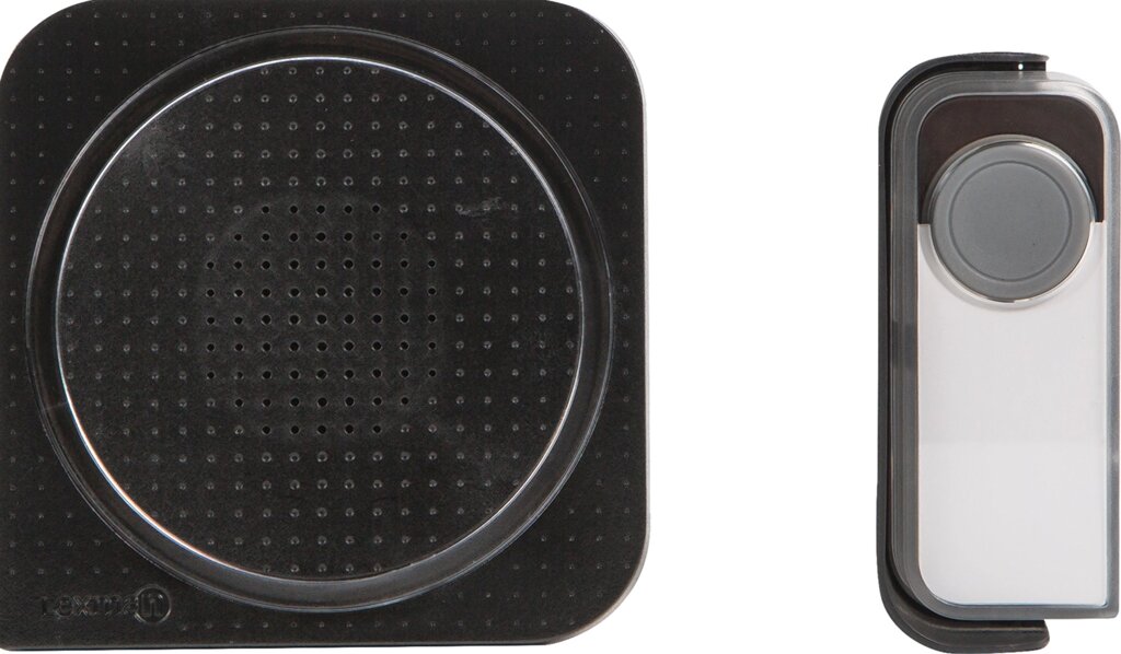 Звонок беспроводной с вилкой Lexman D03, 7 мелодий, черный от компании ИП Фомичев - фото 1
