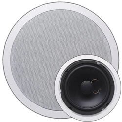 Встраиваемый 2-х полосный громкоговоритель Hi-Fi класса для 100 В линий, 16 Ом, 60 Вт.