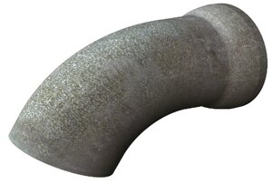 Чугунный отвод раструб - гладкий конец ВЧШГ 10 DN 100 7,2 мм