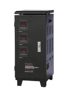 Стабилизатор напряжения электромеханический-РЕСАНТА - 9 000/3 АСН ЭМ (380)