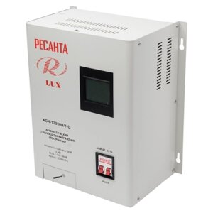 Стабилизатор напряжения электронный (Релейный) - РЕСАНТА ACH-10000Н/1-Ц -10 кВт - Настенный