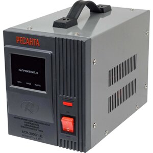 Стабилизатор напряжения электронный (Релейный) - РЕСАНТА ACH-2000/1-Ц-2 кВт
