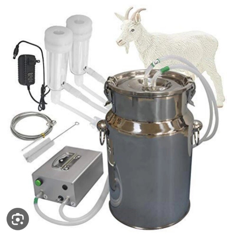 Доильный аппарат для коз, кобыль 10 литр, портативный, электрический - опт