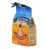 Дрожжи спиртовые Белорусские 100 гр