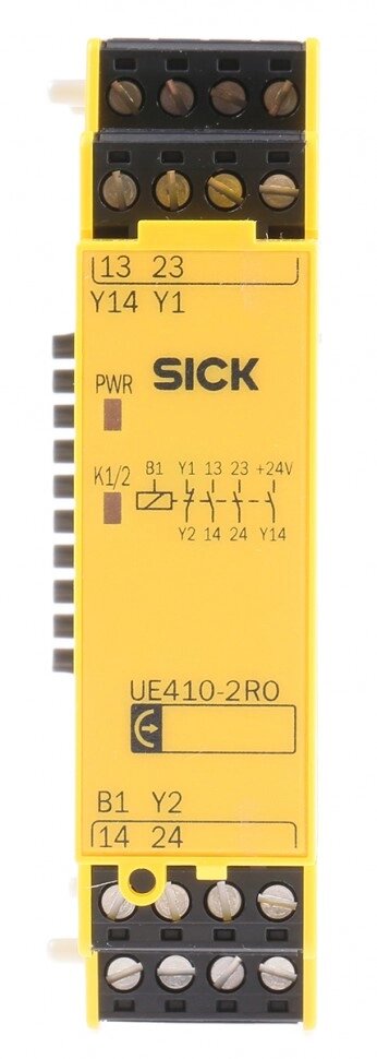 Безопасность: модули ввода/вывода UE410-2RO3 Safe output unit - 2NO Relay от компании Alianza - Комплексные поставки - фото 1