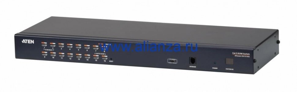 Cat5 KVM переключатель ATEN KH1516A / KH1516A-AX-G от компании Alianza - Комплексные поставки - фото 1