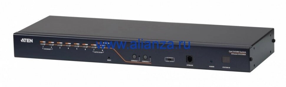 Cat5 KVM переключатель ATEN KH2508A / KH2508A-AX-G от компании Alianza - Комплексные поставки - фото 1