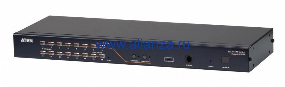 Cat5 KVM переключатель ATEN KH2516A / KH2516A-AX-G от компании Alianza - Комплексные поставки - фото 1