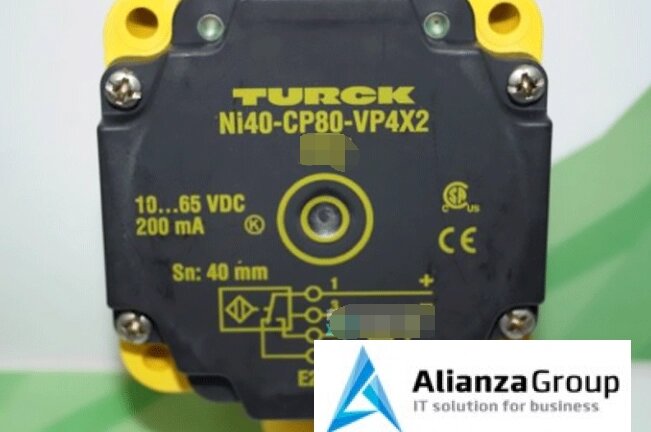 Датчик/Модуль TURCK NI40-CP80-VP4X2/S97 от компании Alianza - Комплексные поставки - фото 1