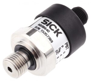 Датчики давления PBT-RB025SG1SSNAMA0Z Sick Gauge Pressure Sensor, 25bar Max Pressure Reading , 8 30 V dc, G1/4, IP67