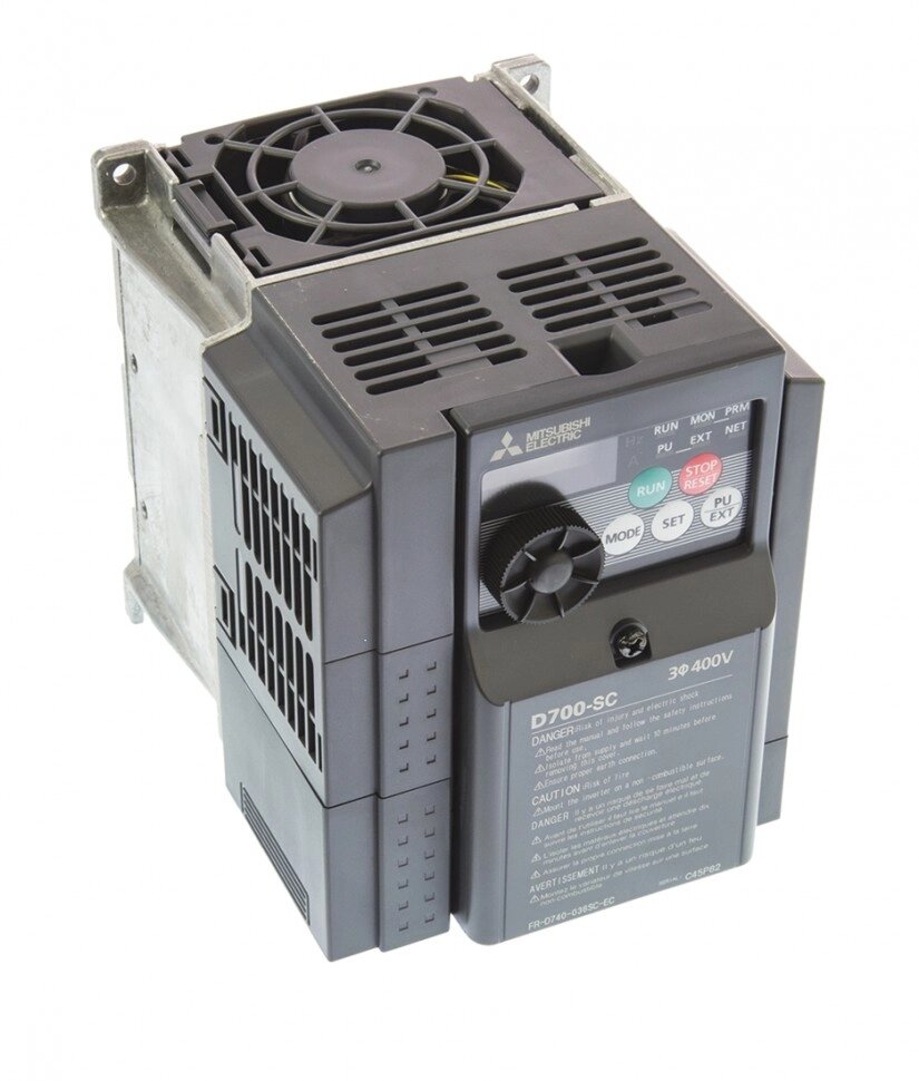 Инверторные приводы FR-D740-036SC-EC Mitsubishi FR-D740 Inverter Drive 1.5 kW No, 3-Phase In, 400 V ac, 3.6 A, 0.2 от компании Alianza - Комплексные поставки - фото 1