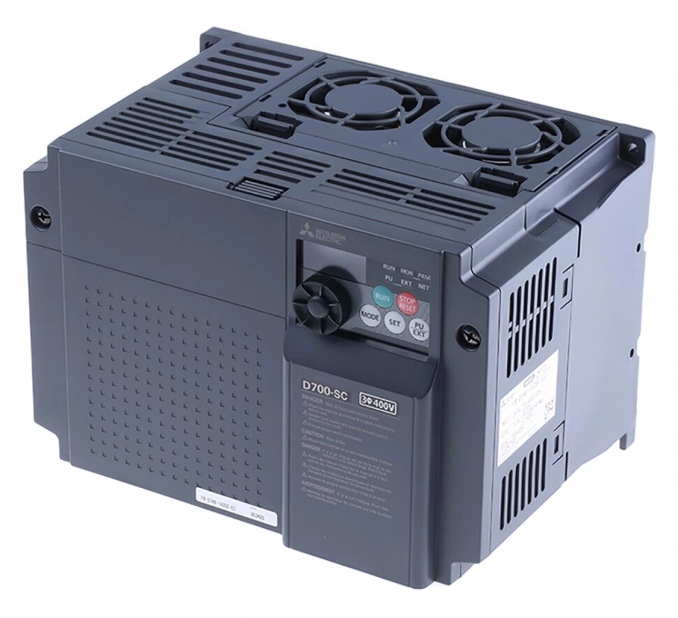 Инверторные приводы FR-D740-160SC-EC Mitsubishi FR-D740 Inverter Drive 7.5 kW No, 3-Phase In, 400 V ac, 16 A, 0.2 от компании Alianza - Комплексные поставки - фото 1