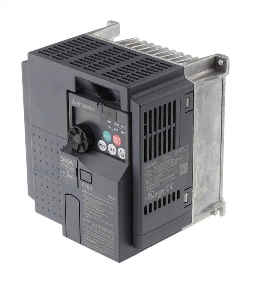 Инверторные приводы FR-E740-026SC-EC Mitsubishi FR-E740 Inverter Drive 0.75 kW, 3-Phase In, 400 V ac, 2.6 A, 0.2  400Hz от компании Alianza - Комплексные поставки - фото 1