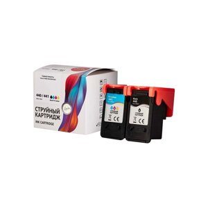 Комплект картриджей PG-440/CL-441 для Canon PIXMA MG3640, MG3640S, MG3540 Sakura черный + цветной