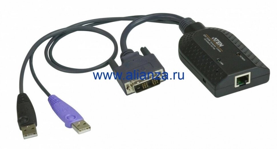 KVM адаптер ATEN KA7166 / KA7166-AX от компании Alianza - Комплексные поставки - фото 1