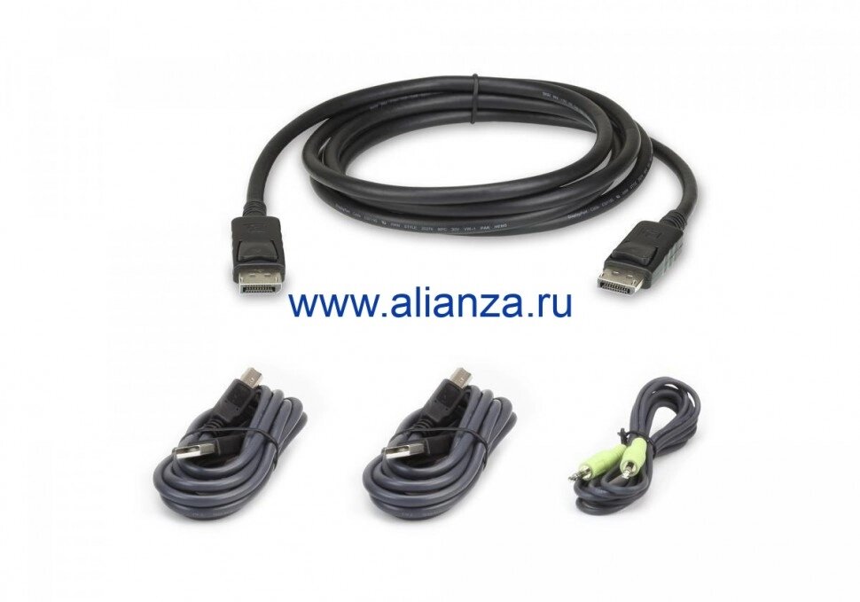 KVM кабель ATEN 2L-7D02UDPX4 / 2L-7D02UDPX4 от компании Alianza - Комплексные поставки - фото 1