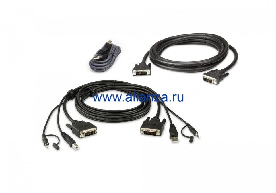 KVM кабель ATEN 2L-7D02UDX3 / 2L-7D02UDX3 от компании Alianza - Комплексные поставки - фото 1