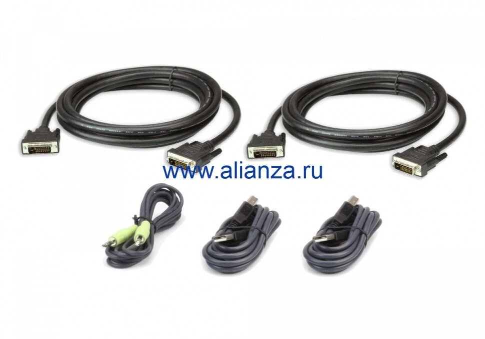 KVM кабель ATEN 2L-7D03UDX5 / 2L-7D03UDX5 от компании Alianza - Комплексные поставки - фото 1