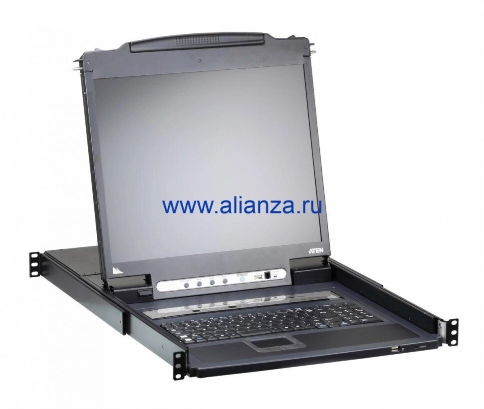 KVM консоль с переключателем ATEN CL5708IM / CL5708IM-ATA-RG от компании Alianza - Комплексные поставки - фото 1