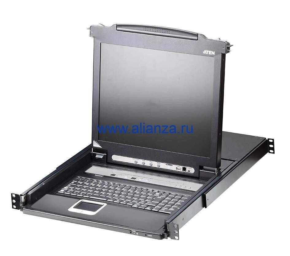 KVM консоль с переключателем ATEN CL5716MR / CL5716M-ATA-RG от компании Alianza - Комплексные поставки - фото 1