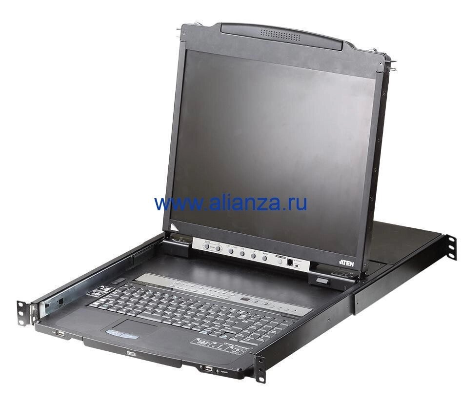 KVM консоль с переключателем ATEN CL5816N / CL5816N-ATA-RG от компании Alianza - Комплексные поставки - фото 1