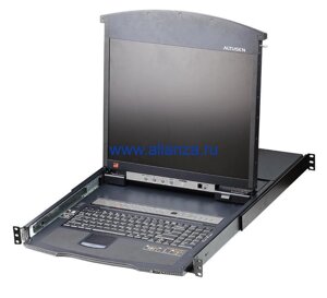 KVM консоль с переключателем ATEN KL1516AN / KL1516AN-AXA-RG