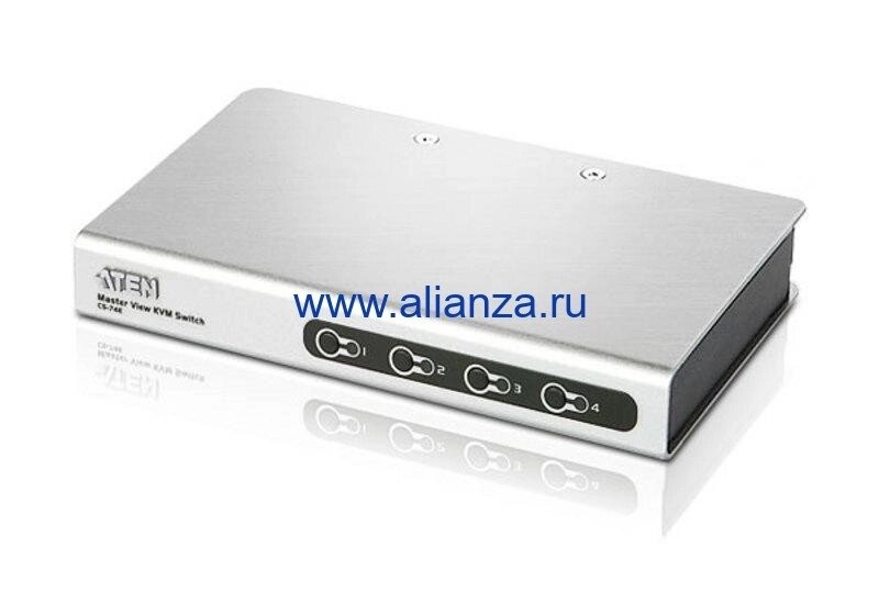 Настольный KVM Переключатель ATEN CS74E / CS74ECZ-AT от компании Alianza - Комплексные поставки - фото 1