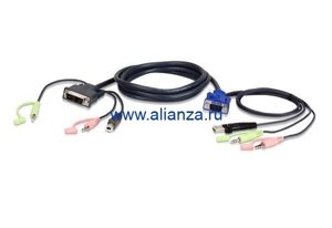 KVM кабель ATEN 2L-7DX3U / 2L-7DX3U