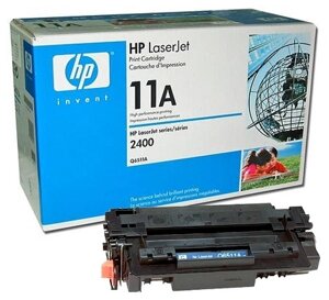 Картридж HP Q6511A черный для HP Laser Jet 2410 / 20 / 30. Ресурс 6000 стр. (арт. Q6511A)