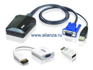 KVM переключатель ATEN CV211CP / CV211CP-AT