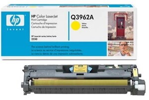 Картридж HP Color LaserJet Q3962A Yellow Print Cartridge (арт. Q3962A)