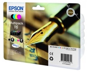 Набор картриджей Epson Multipack 16 (арт. C13T16264012)