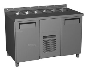 Холодильный стол для салатов Carboma T70 M2sal-1 9006 (SL 2GN 1/3)