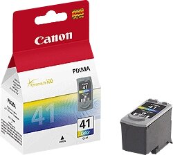 Оригинальный картридж Canon CL-41 (многоцветный, 12 мл.) (арт. 0617B025)