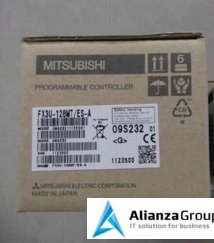 PLC/Servo Модуль Mitsubishi FX3U-128MT/ES-A от компании Alianza - Комплексные поставки - фото 1