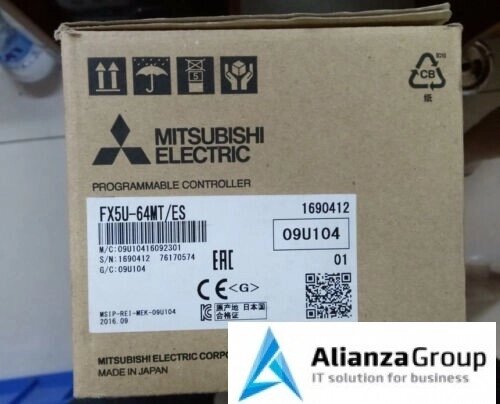 PLC/Servo Модуль Mitsubishi FX5U-64MT/ES от компании Alianza - Комплексные поставки - фото 1