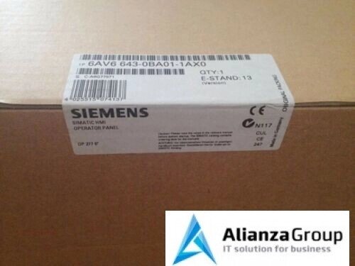 PLC/Servo Модуль Siemens 6AV6 643-0BA01-1AX0 от компании Alianza - Комплексные поставки - фото 1