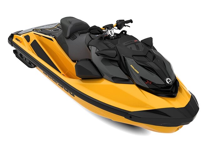 Гидроцикл  Sea-Doo RXP X RS 300 2-мест. Черно-желтый 2023 от компании BRP CENTRE ASTANA - фото 1